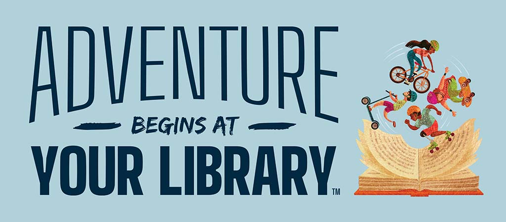 Promo Banner: Adventure Begins at Your Library - Summer Reading Program 2024