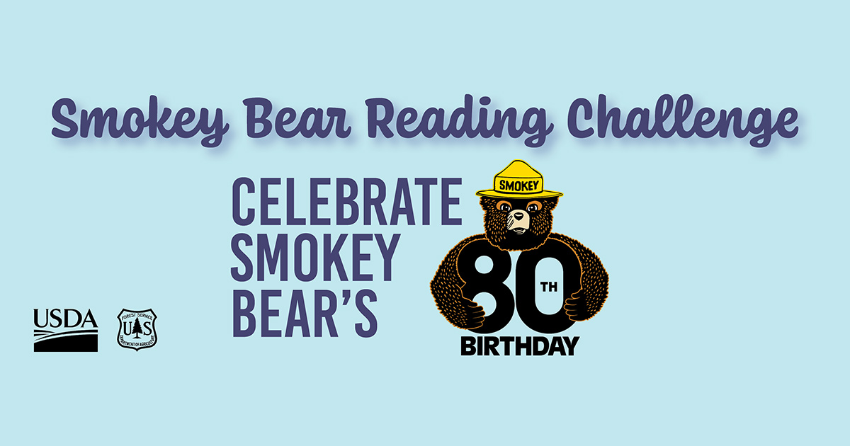 Start the Smokey Bear Reading Challenge