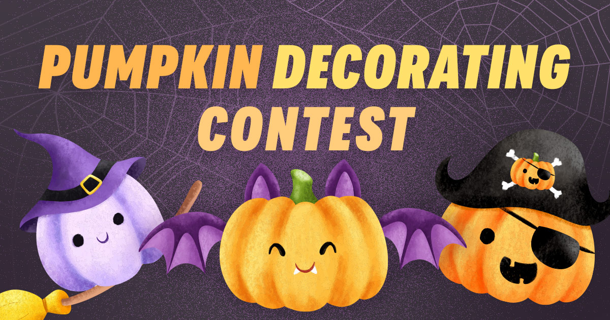 Enter the Pumpkin Decorating Contest